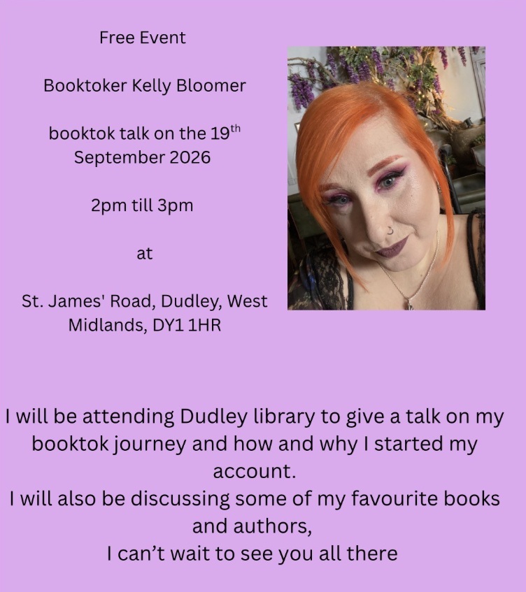 Dudley Library - Meet Booktoker Kelly Bloomer